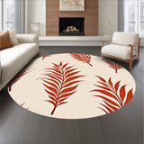 Autumn Splendor Interwoven Leaf Cascade(Beige)