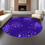 Dreamy Starlight Celestial Whimsical Glamorous Plush(Purple)