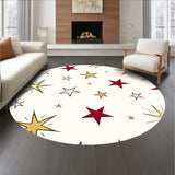 Yuletide Constellation Celestial Holiday Floor(White)