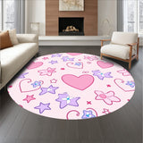 Playful Confetti Motif with Interlocking and (Pink)