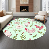 Heritage Farm Animal Ensemble with Cottage Garden Florals (Green)
