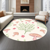 Celestial Mushroom Forest with Moon Botanical Area(Green)