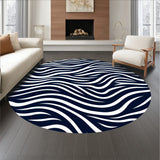 Beachy Wave Motif Floor with Technology (Black)