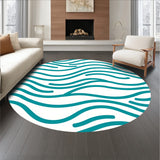Tranquil Wave Rhythm Serene Ocean Breeze Drift (Teal) - ODIKA
