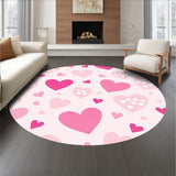 Kawaii Scattered Chair Cover Seat Cushion (Pink)
