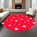 Kawaii Motif with Sugar Sprinkle Dots Design(Red)