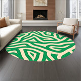 Abstract Nature Inspired Mosaic Design(Green)