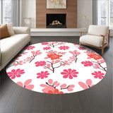 Boho Wildflower Meadow With Scattered Petal Motifs (Pink) - ODIKA