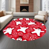 Jolly Frosty Wonderland Decorative Seasonal Entrance Pathway(Red)