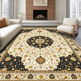 Fringe Beige Area Bohemian Inspired Design(White)