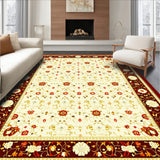 Symmetrical Floral(Beige)