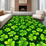 Festive Shamrock Truck Motif(Green)