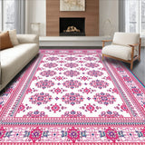 Intricate Botanical Border Design(White)