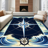 Contemporary Marine Inspired Design(Blue)