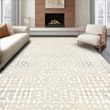 Elegant Geometric Area Non Slip(Beige)