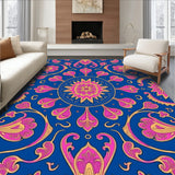 Paisley Teardrop Cluster with Vintage Scroll Embellishments (Blue) - ODIKA