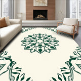 Elegant Crystal Medallion Symmetrical Artisan (Ivory)