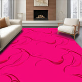 Wavy Ripple Harmonious Tranquil Mesmerizing Captivating Alluring (Pink)