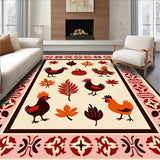 Bountiful Feast Poultry Illustration Accent(Brown)