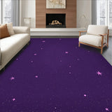 Dreamy Starlight Cascade Luxury Oval (Purple)