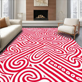 Cane Stripe Swirl with Peppermint Twist(Red)