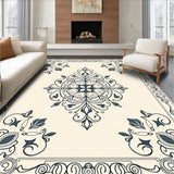 Sublime Paisley Ornamental Flourish Baroque (Ivory)