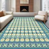 Symmetrical Trellis for Living(Blue)