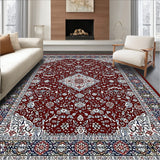 Geometric Medallion Decorative(Red)
