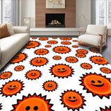 Radiant Petal Grin Whimsical Floret Adornment (White)