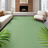 Ultra Soft Area Rug, Non Slip, Stain Resistant, Washable Area Rugs for Living Room, Bedroom, Monstera Leaf Tropical(Green)