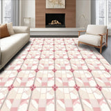 Interlocking With Elegant Neutral Tones(Pink)