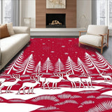 North Pole Woodland Creature Seasonal Accent(Red)