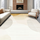 Sophisticated Mid Century Modern with Unique Beige and Ivory Ombre Style(Beige)