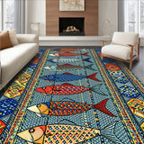 Vibrant Lake House Decorative(Blue)