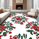 Vintage Holly Wreath Medallion Non Slip(Red)