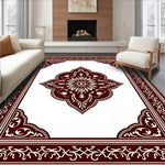 Classic Interlocking Bordered Medallion Mosaic (Brown) - ODIKA