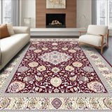 Abstract Red Beige Indoor Area(Red)