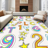 Interactive Penmanship Journey Displaying Character Formation Guides (Yellow)