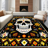Vibrant Day of the Dead Aesthetic(Black)