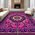 Burst Intricate Symmetrical Contemporary Design (Pink) - ODIKA