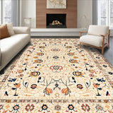 Abstract Floral Area(Beige)