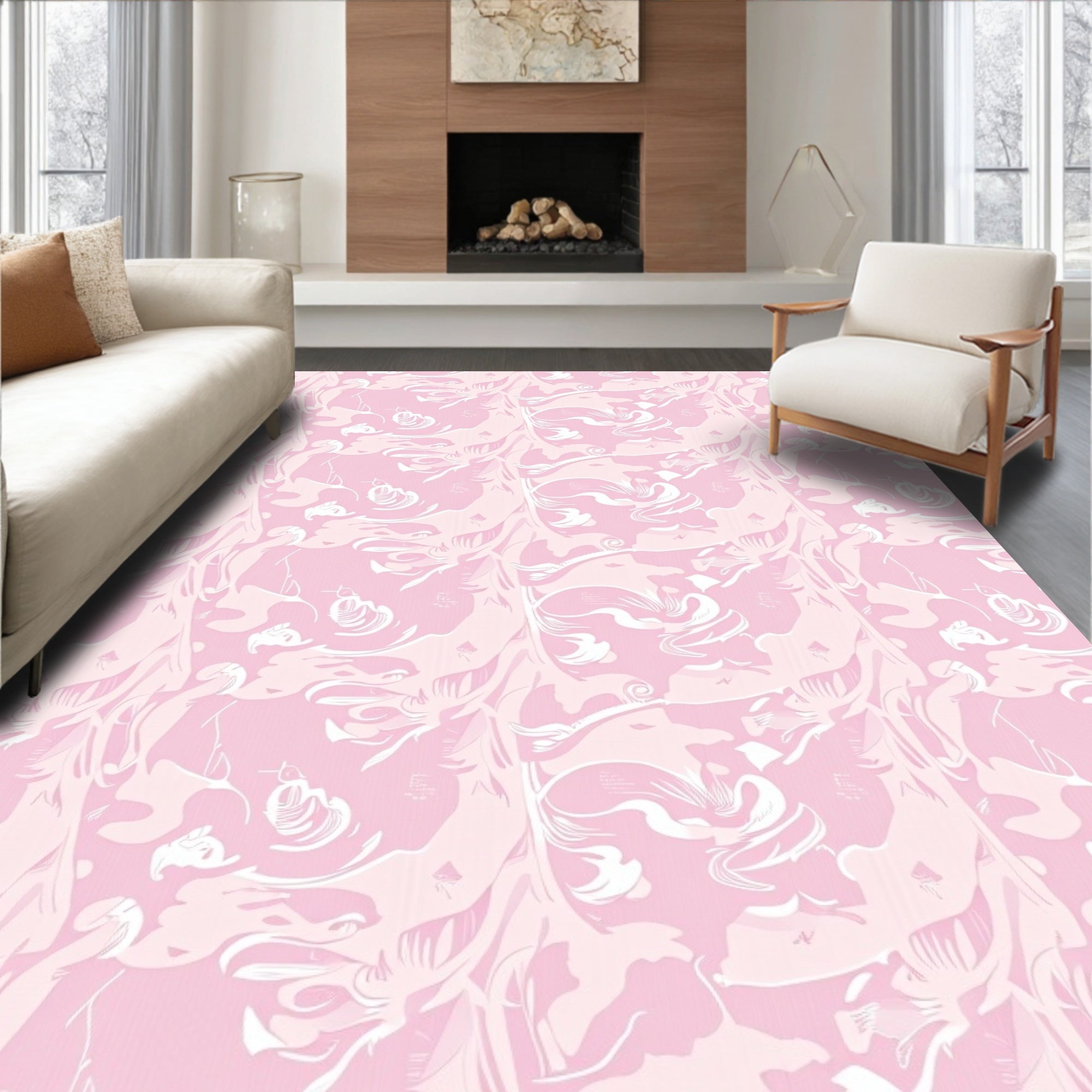 Feathered Cloud Wave Heavenly Zen (Pink) - ODIKA