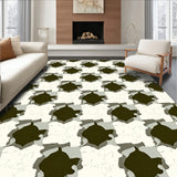 Countryside Gingham Nostalgic Retro Harvest Festival Delight(Brown)