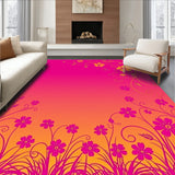 Elegant Blossom Cascade Whimsical Enchanted Garden Dreamscape (Pink)