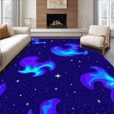 Celestial Dreamscape Ethereal Plush Tapestry(Purple)