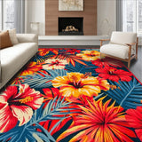 Stylish Tropical Garden Aesthetic(Red)