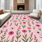 Boho Wildflower Meadow Accent (Pink)