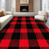 Vintage Tartan featuring Classic Crosshatch Motifs(Red)