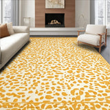 Beige Featuring Artistic Cheetah Spot(Yellow)