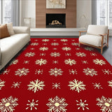 Enchanting Flurry Celebration Decorative Indoor Accent(Red)